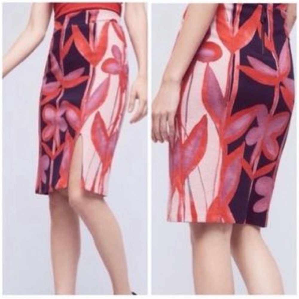 Maeve Anthropologie Cordyline Pencil Skirt medium
